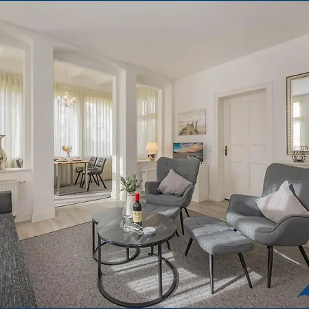 ヴィラ Ostseevilla Whg 01 ゼーバート・ヘリングスドルフ